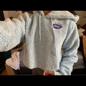 Cozy Crop Top hoodie